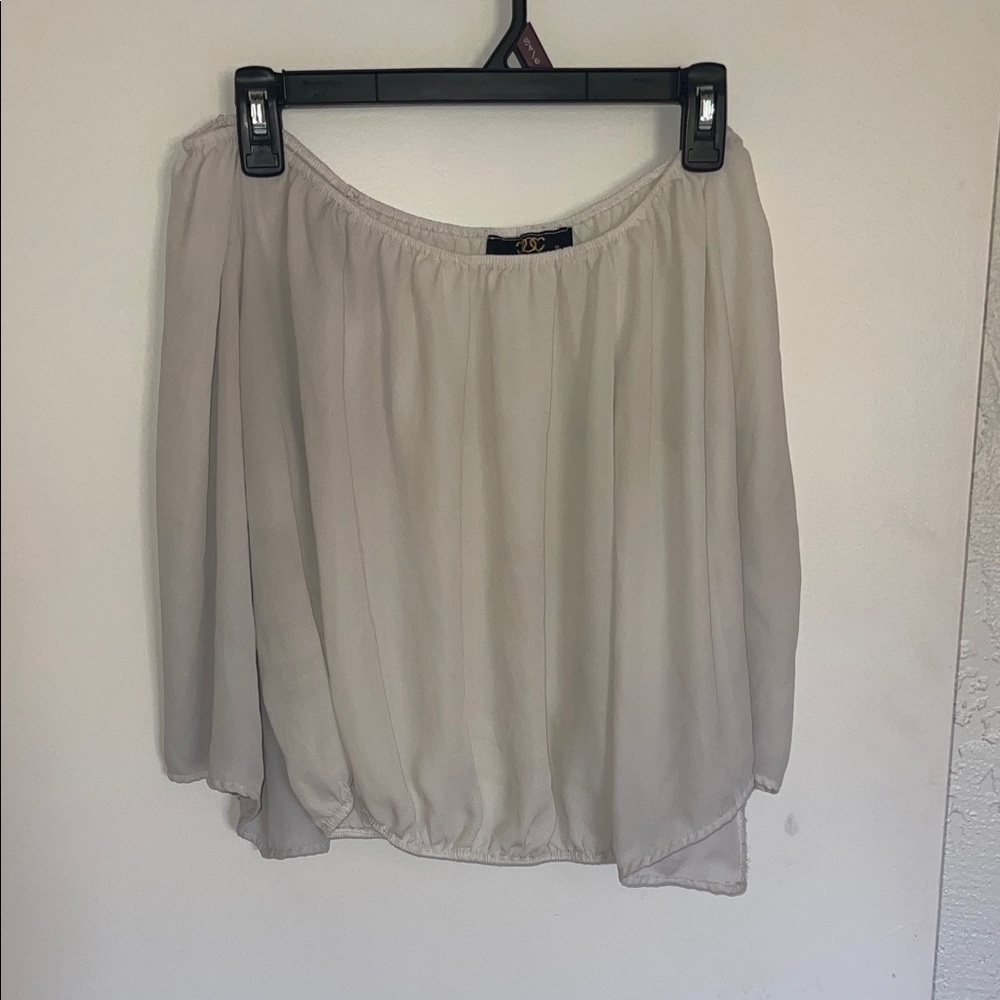 Elegant Off-Shoulder Blouse